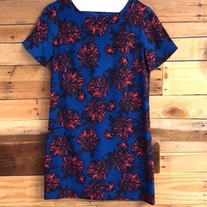 Jcrew Factory Printed Shift Dress